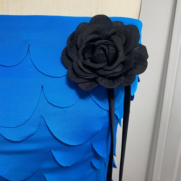 Beautiful vintage JScollection circle fringe dress - Picture 2 of 5